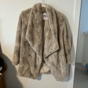 BB Dakota Women's Teddy Jacket - Tan